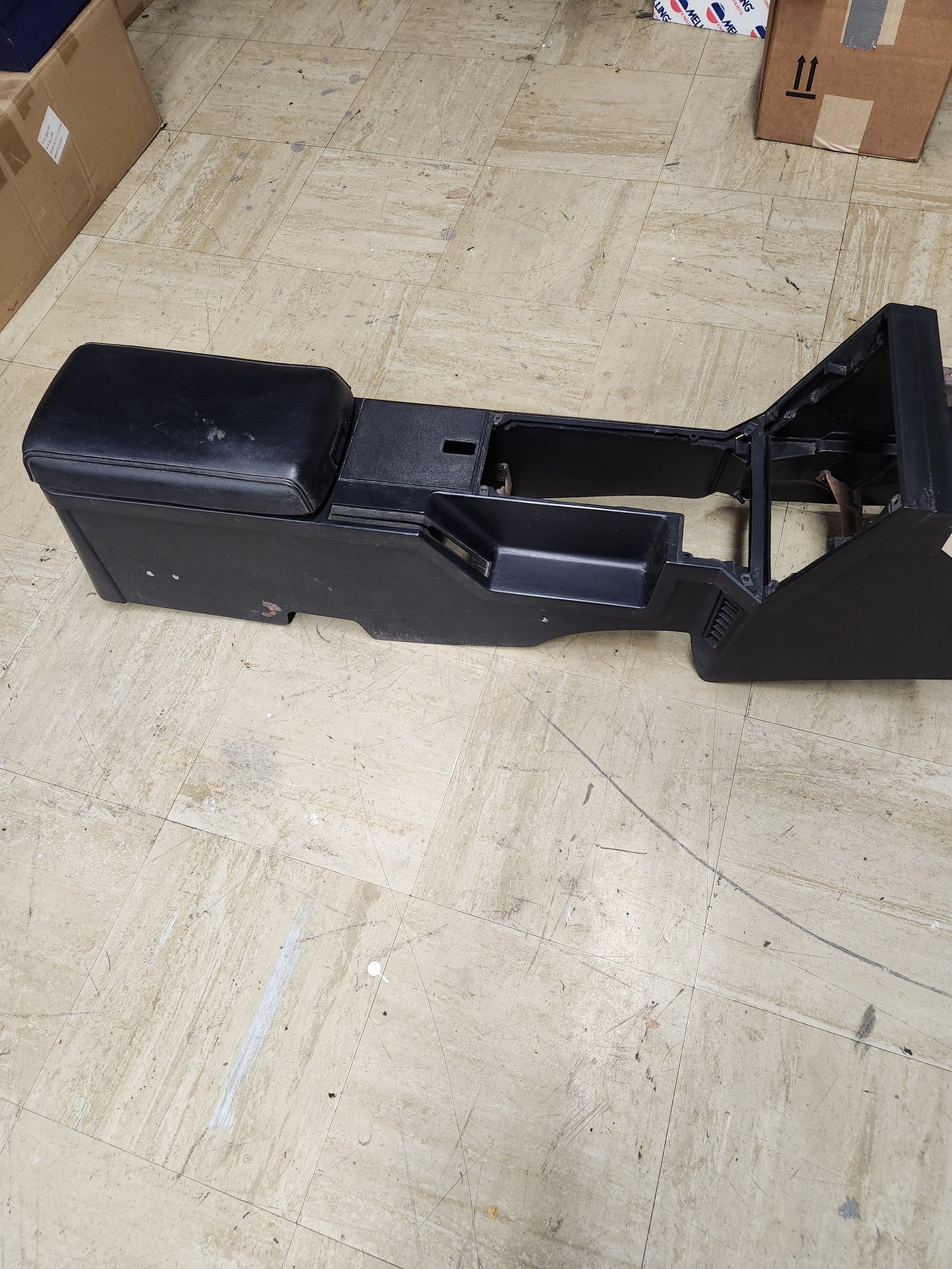Used 3rd Gen Camaro Console Black-No Clock