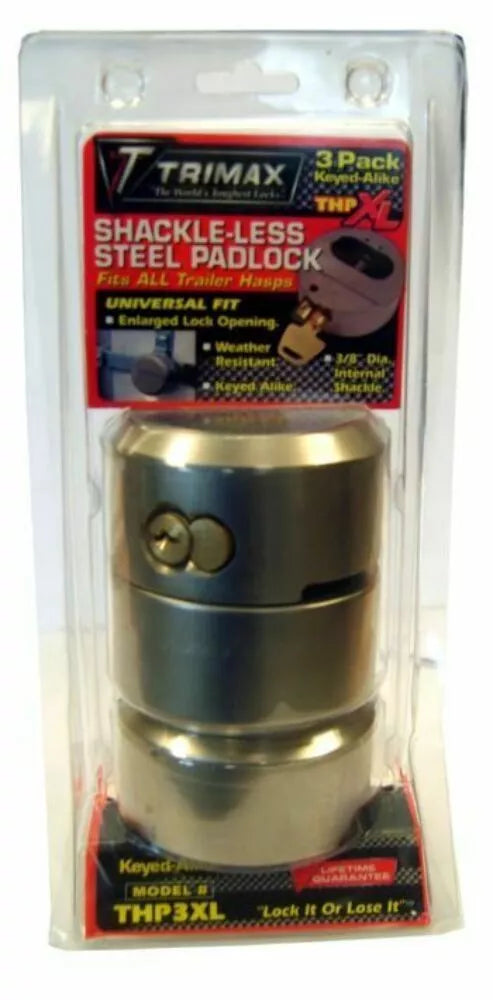 TRIMAX Steel Padlock THP3XL