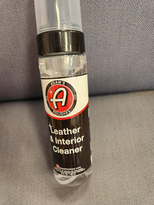 Adams Leather and Interior cleaner 6ozs