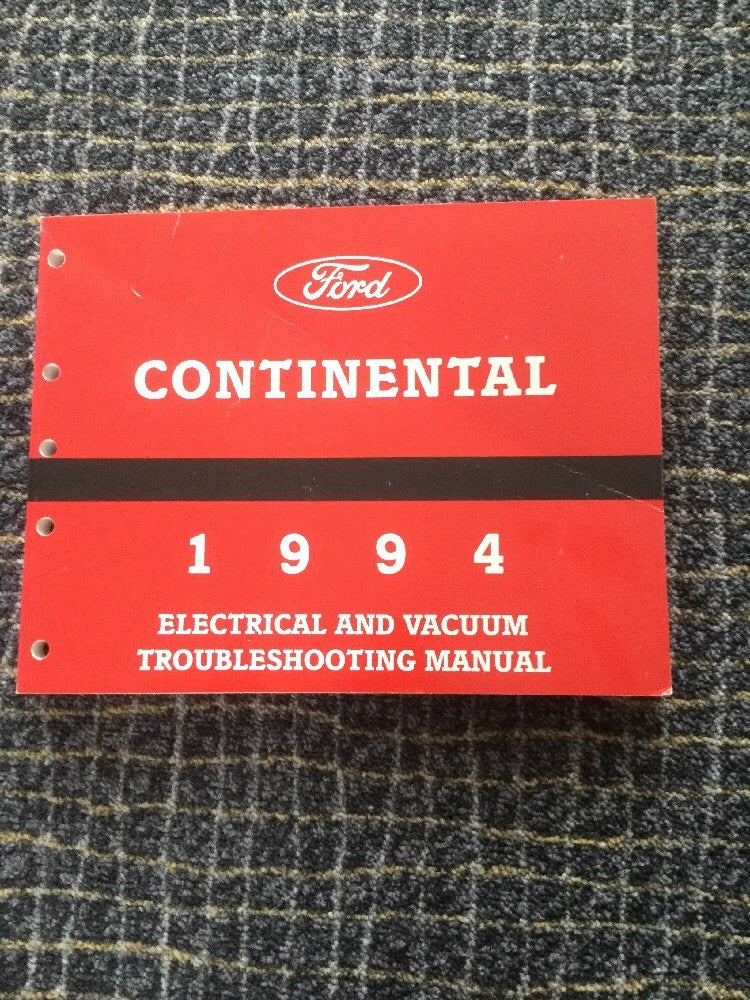 Ford Continental 1994 Electrical And Vacuum Troubleshooting Manual