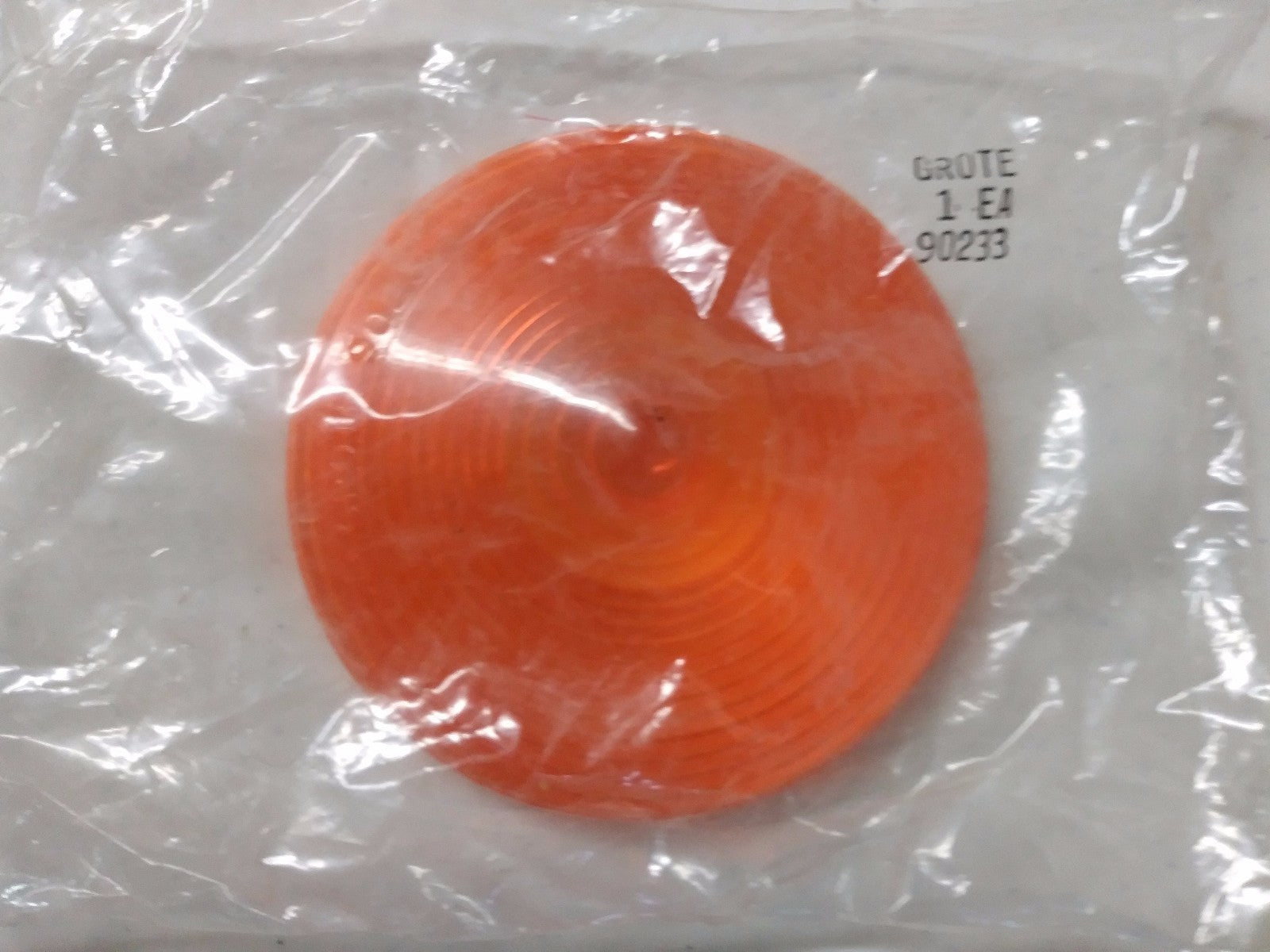 Grote 90233 Amber Stop Tail Turn Replacement Lenses