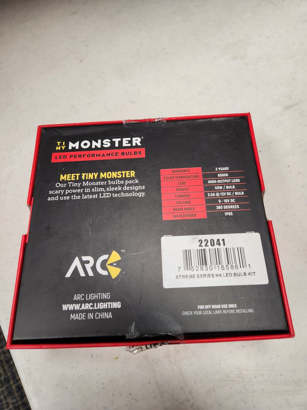 ARC Lighting 22041 LED Headlight Bulb Kit