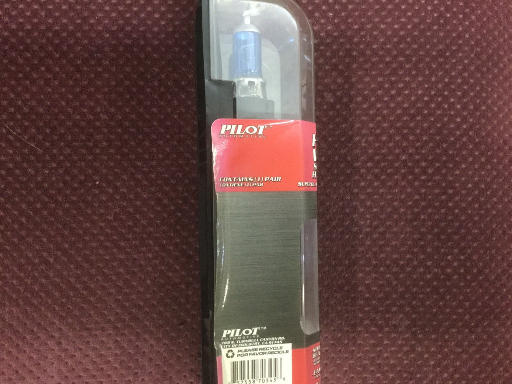 Pilot Hyper White Simulated H.I.D Bulbs 9007