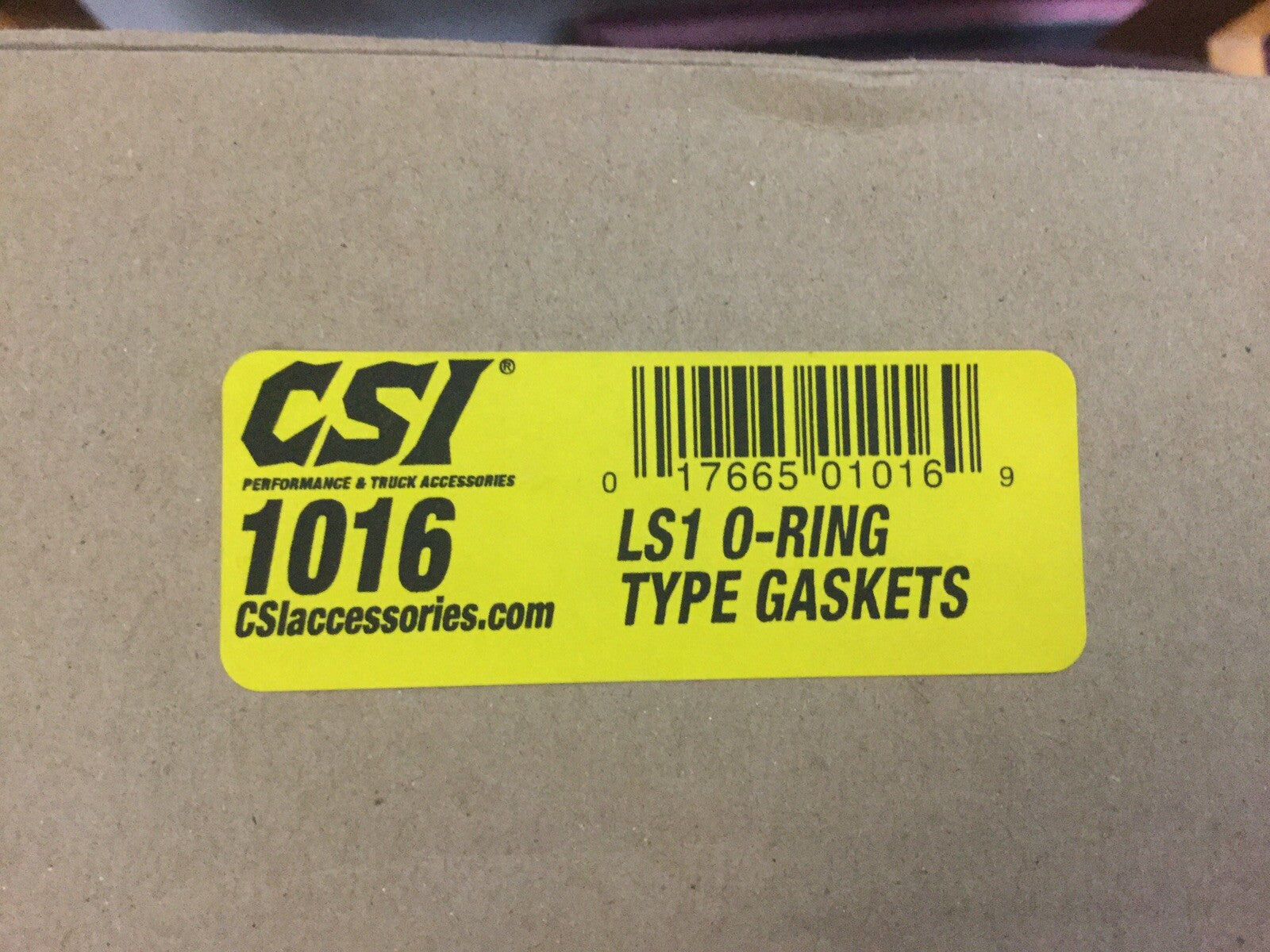 CSI 1016 LS1  O-Ring Type Gasket