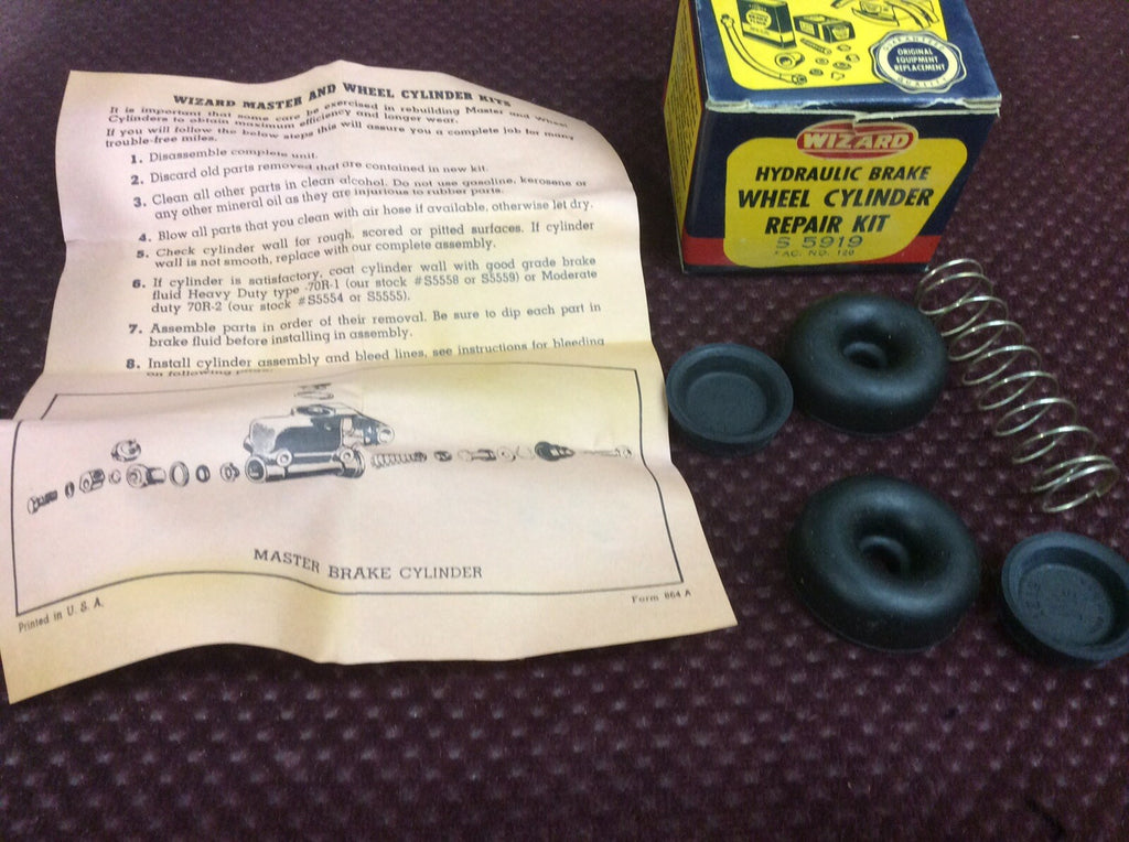 Wizard Hydraulic Brake Wheel Cylinder Repair Kit