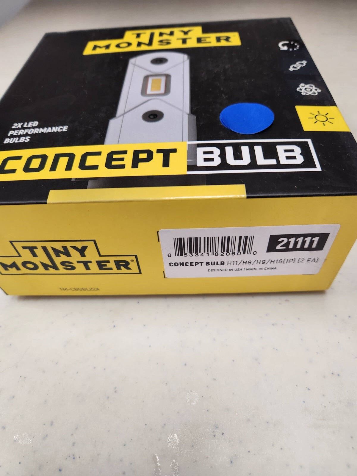 ARC Lighting 21111 H11/H8/H9/H16JP;100% Fitment;Compact and Powerful;Patented Th