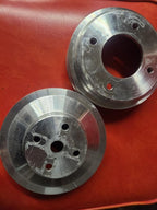 Big Block Chevy Crank and Water Pump Aluminum Pulleys