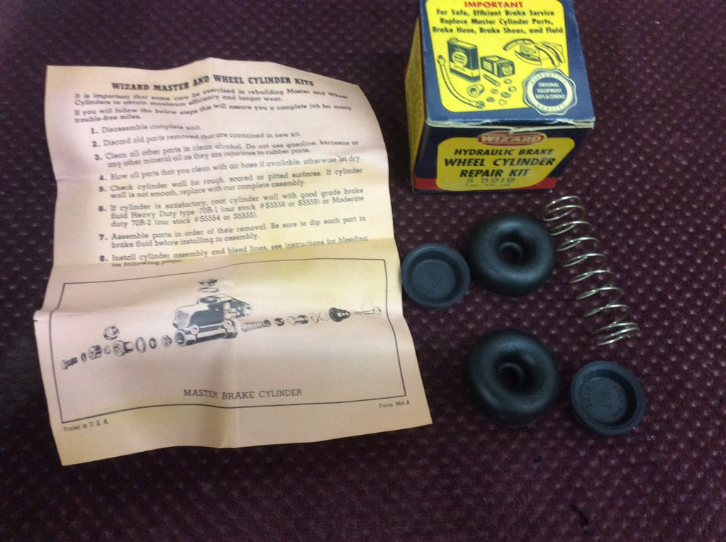 Wizard Hydraulic Brake Wheel Cylinder Repair Kit