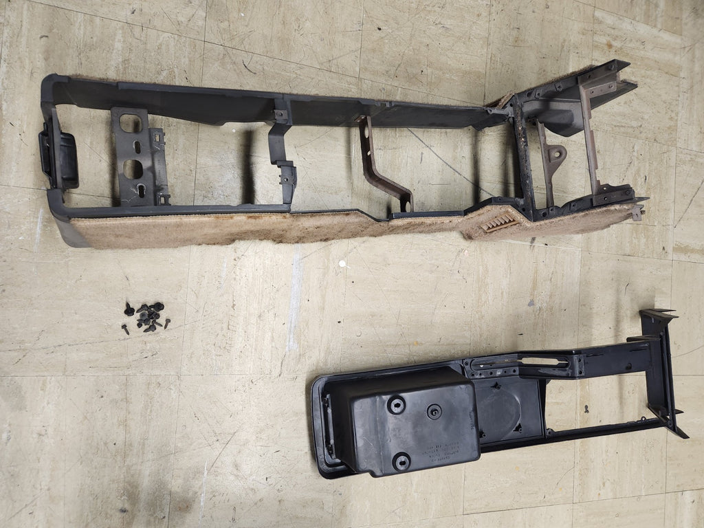 Thirdgen Camaro Center Console Top and Bottom 1982-1992 Third Gen Firebird Chevy