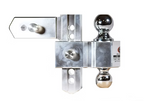 CSI 106258 Aluminum Adjustable Ball Mount – 8" Drop, Fits 2.5" Receivers