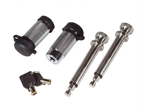 CSI 106258 Aluminum Adjustable Ball Mount – 8" Drop, Fits 2.5" Receivers