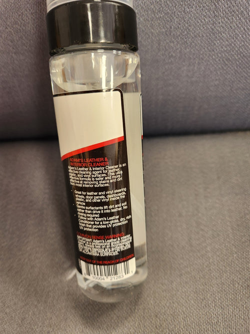 Adams Leather and Interior Cleaner 6 ozs