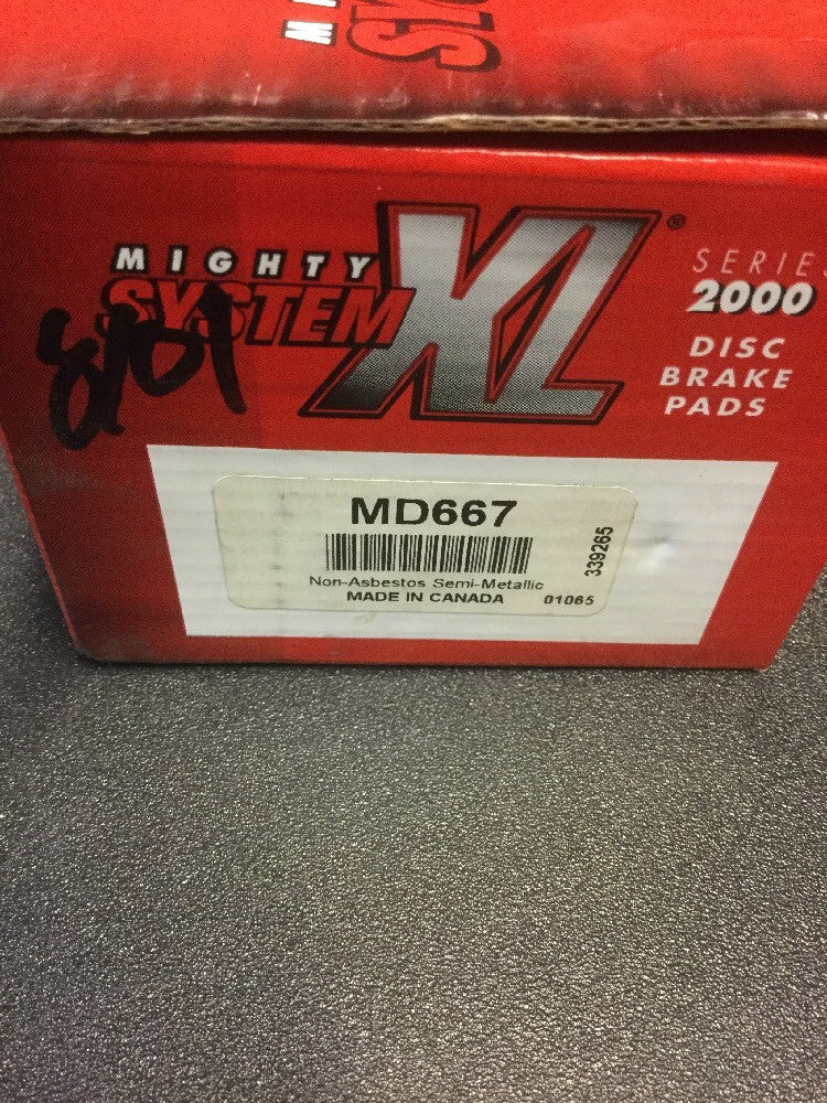 Mighty System XL Disc Brake Pads #MD667