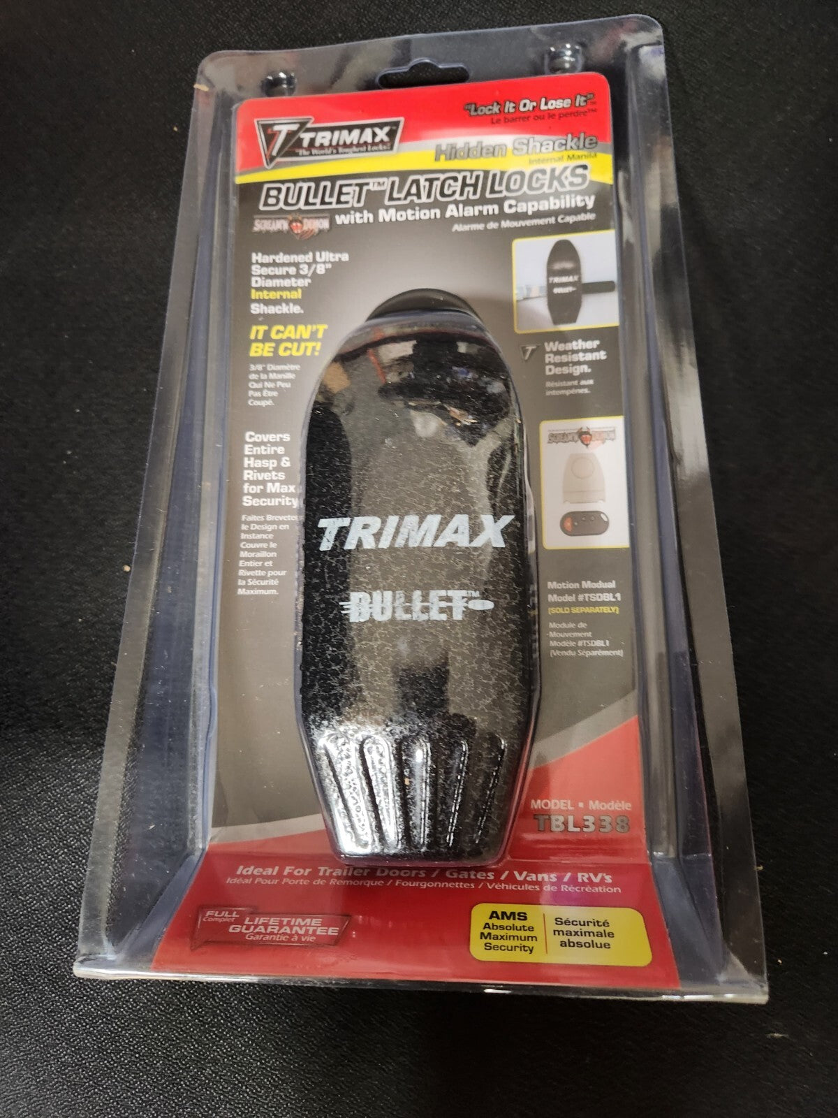 Trailer Trucks Hasps Internal 3/8” Shackle Ultra Secure Trimax Bullet Lock Latch