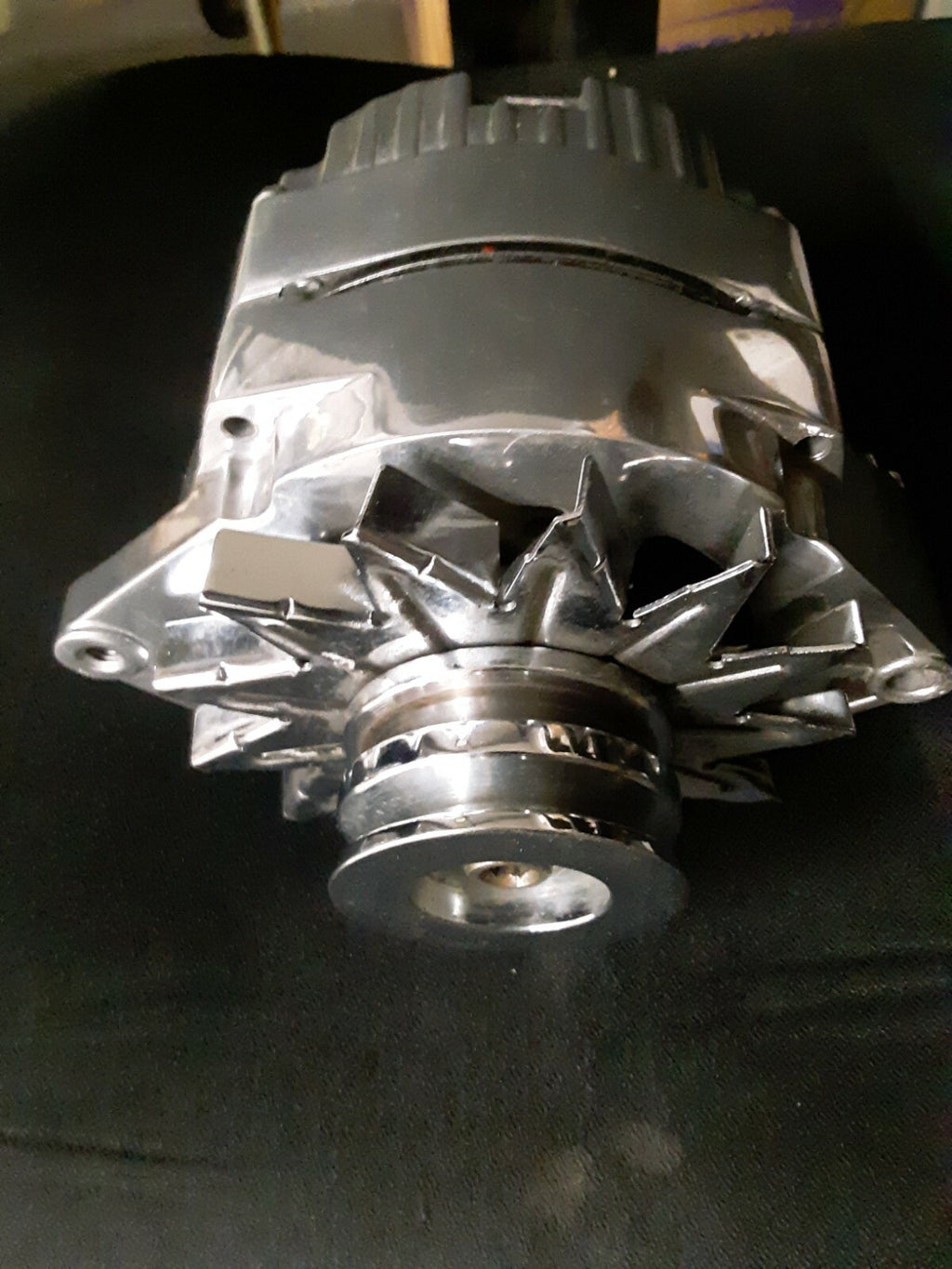 Chrome 80 amp GM Alternator