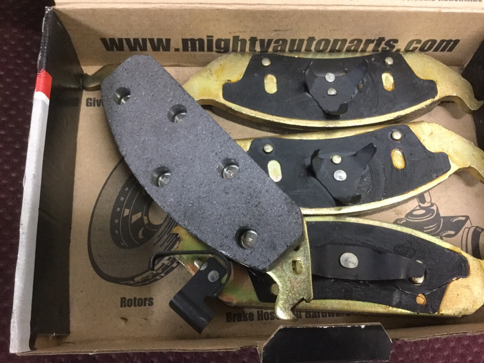 Mighty Auto Parts XL650M Brake Pads