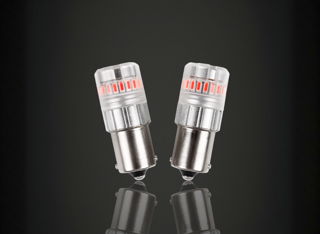 ARC Lighting Tiny Monster ECO Series 1156 LED Bulbs, Red-Pair; 3116R