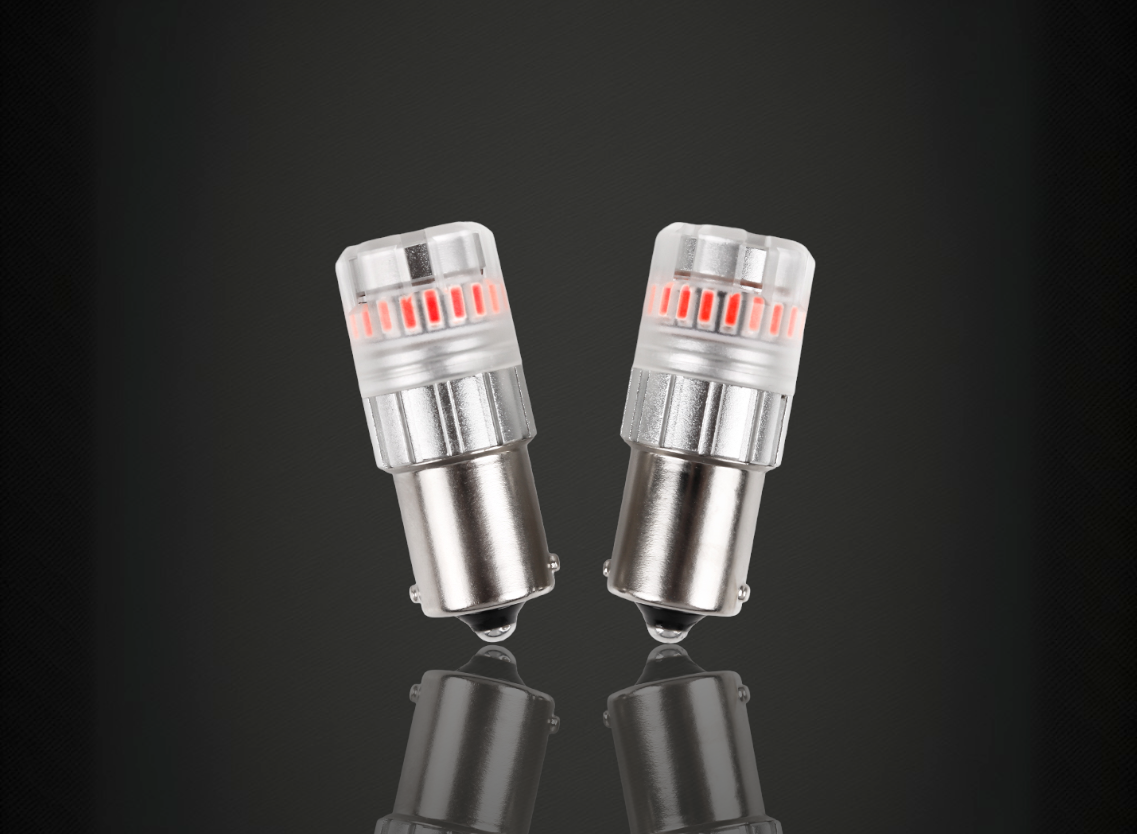 ARC Lighting Tiny Monster ECO Series 1156 LED Bulbs, Red-Pair; 3116R