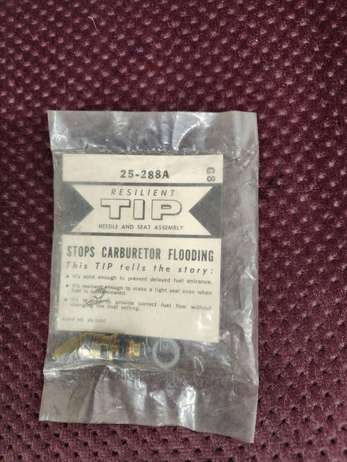 #25-288A Needle & Seat Assembly.