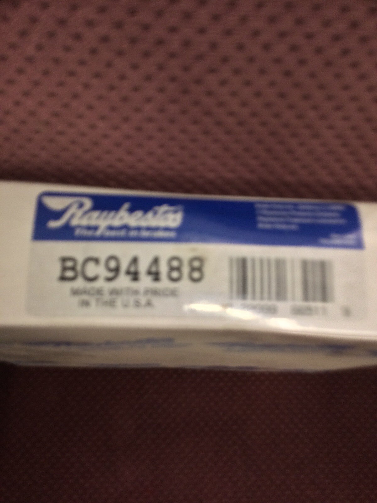 Parking Brake Cable- Rear Right Raybestos BC94488