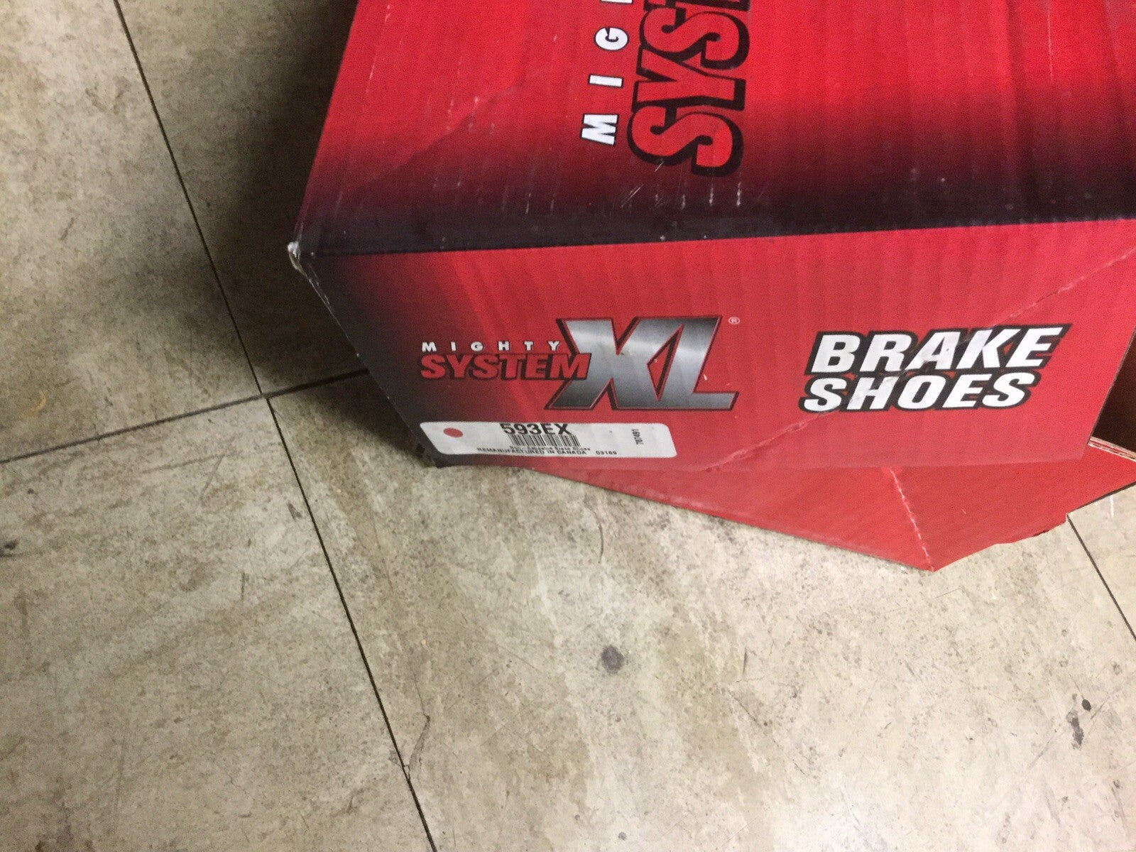 Mighty Auto Parts 593EX Brake Shoes