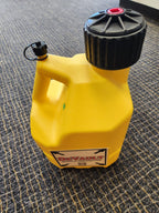 DeVault 3 Gal. Fuel Jug with spout-Red or Yellow or Green