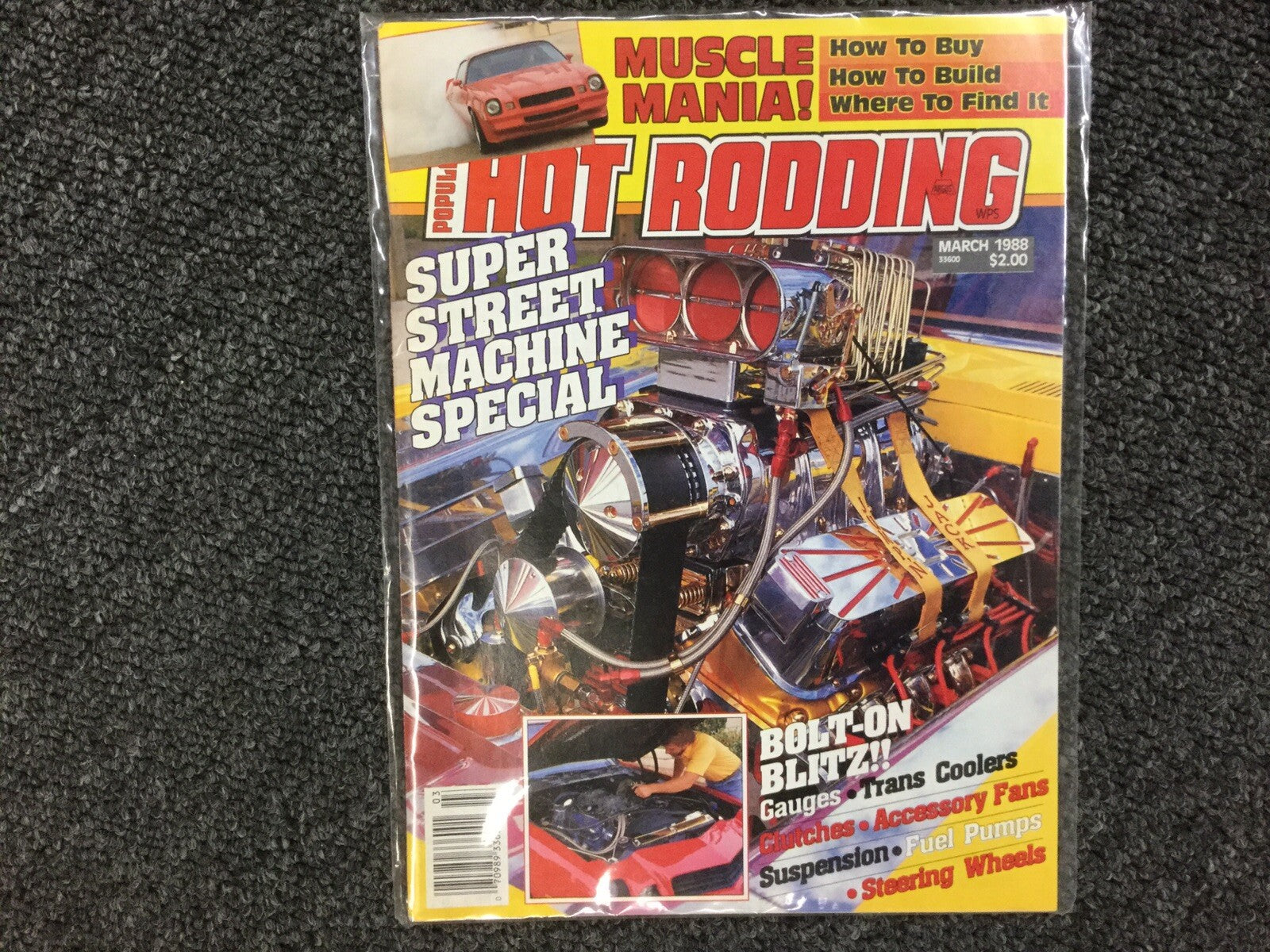  Popular Hot Rodding  Magazine March 1988