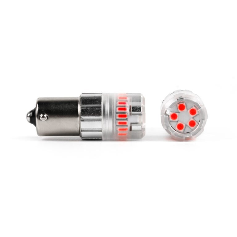 ARC Lighting Tiny Monster ECO Series 1156 LED Bulbs, Red-Pair; 3116R