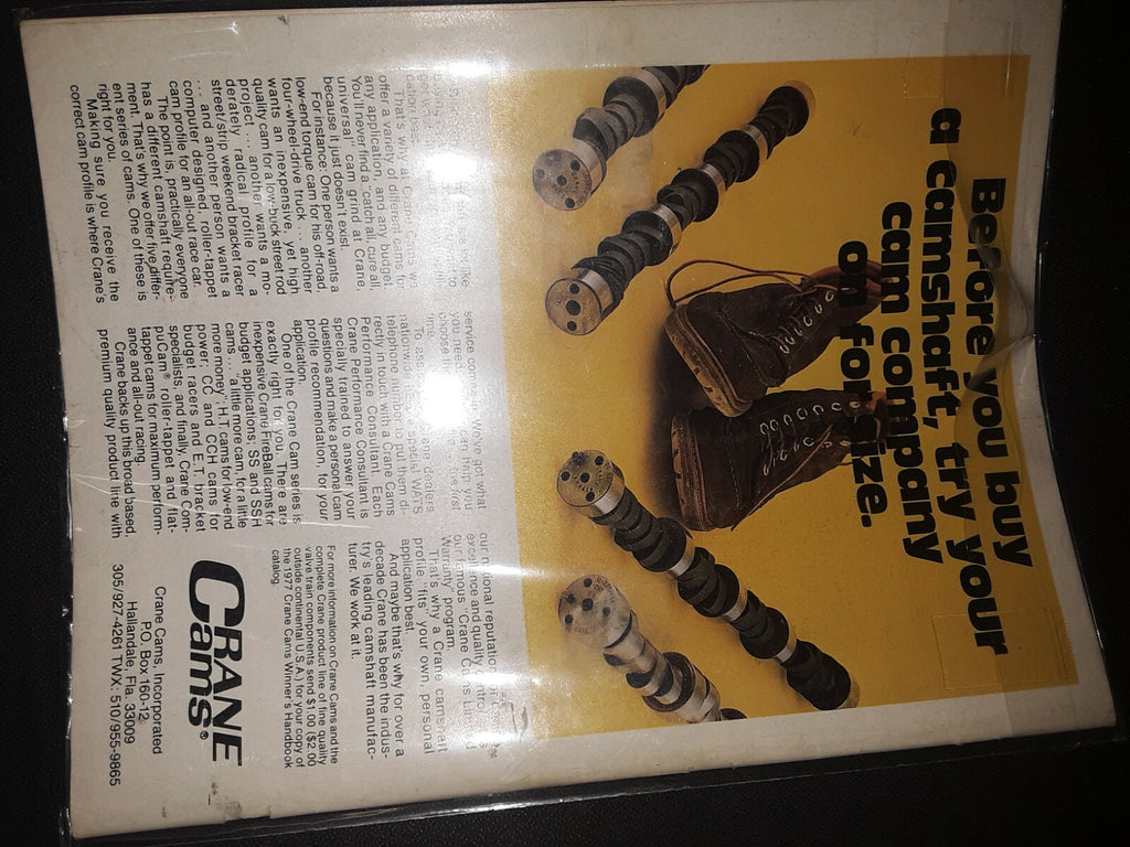  Popular Hot Rodding  Magazine September 1977
