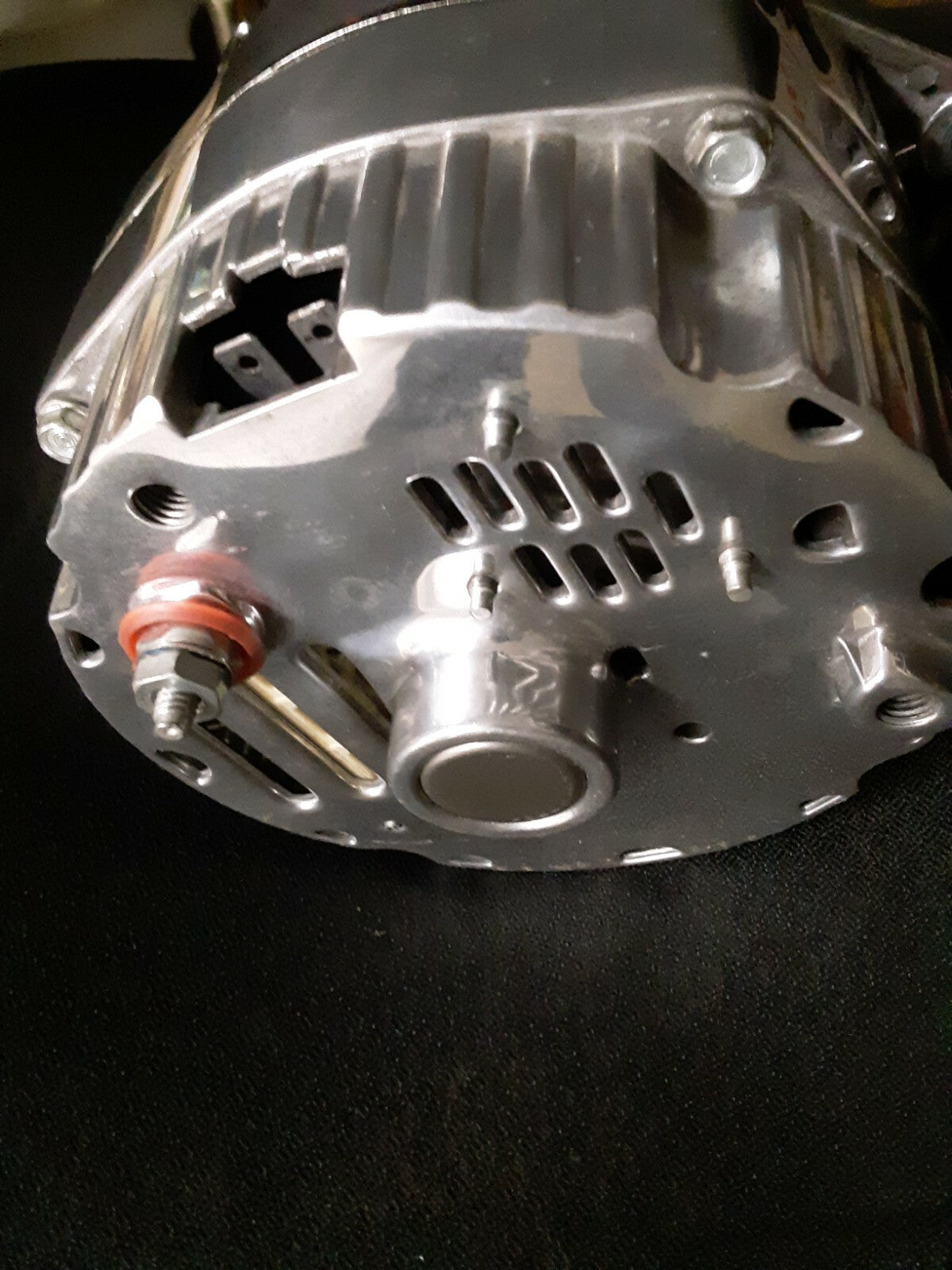 Chrome 80 amp GM Alternator