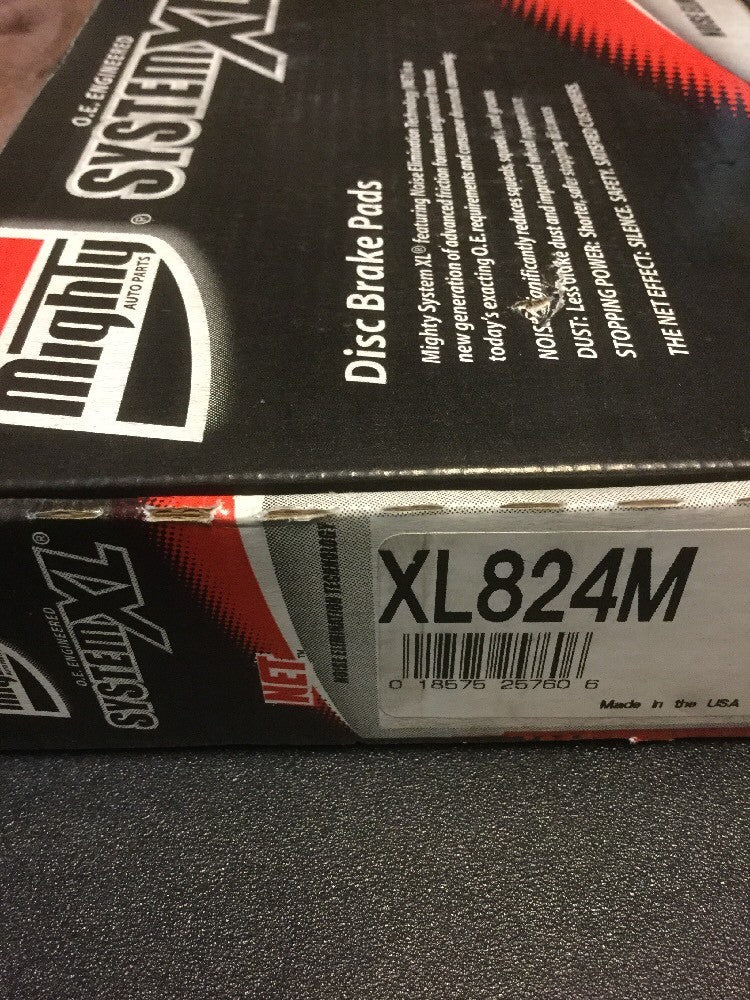 Mighty Auto Parts SystemXL Disc Brake Pads #XL824M