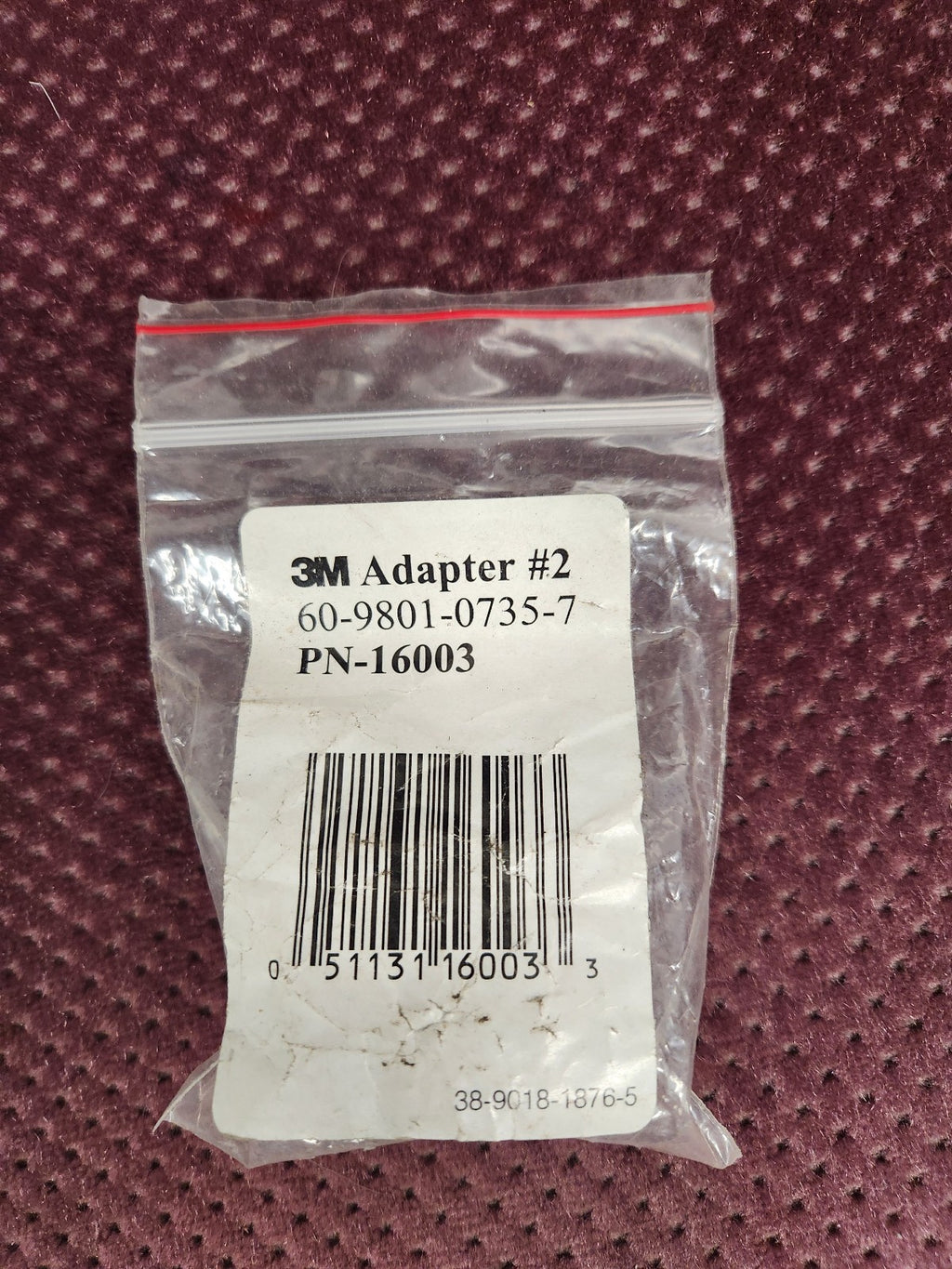 3M Adapter #2 PN-16003 60-9801-0743-1 Genuine 3M NEW