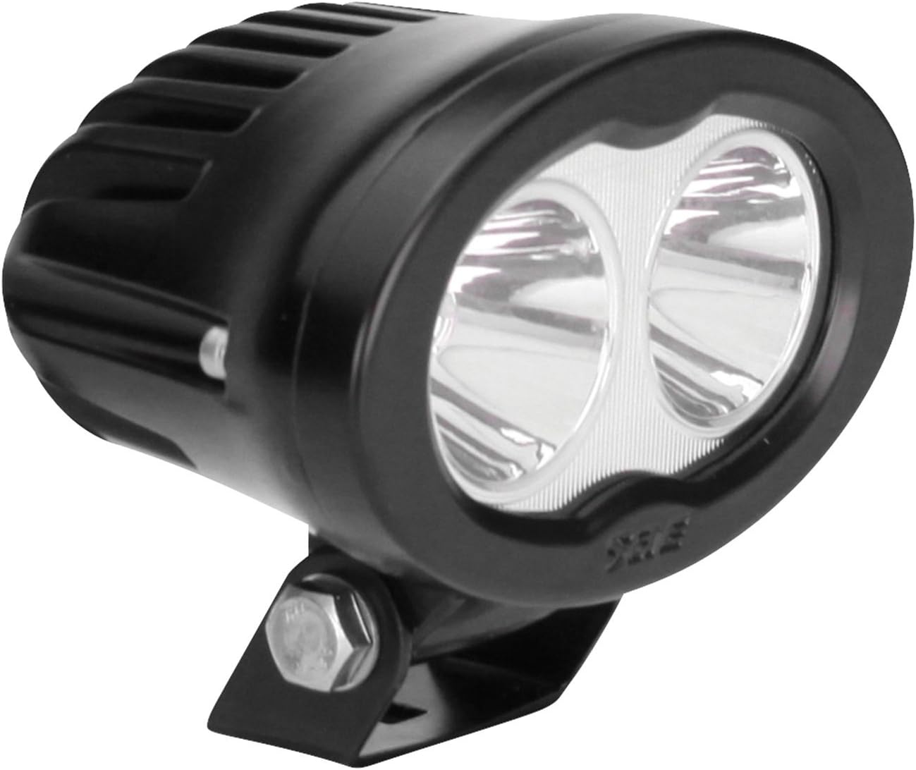 CSI W4886 2.9 X 4.8 20W Square LED Spot - Black W/ Duestch Connectors