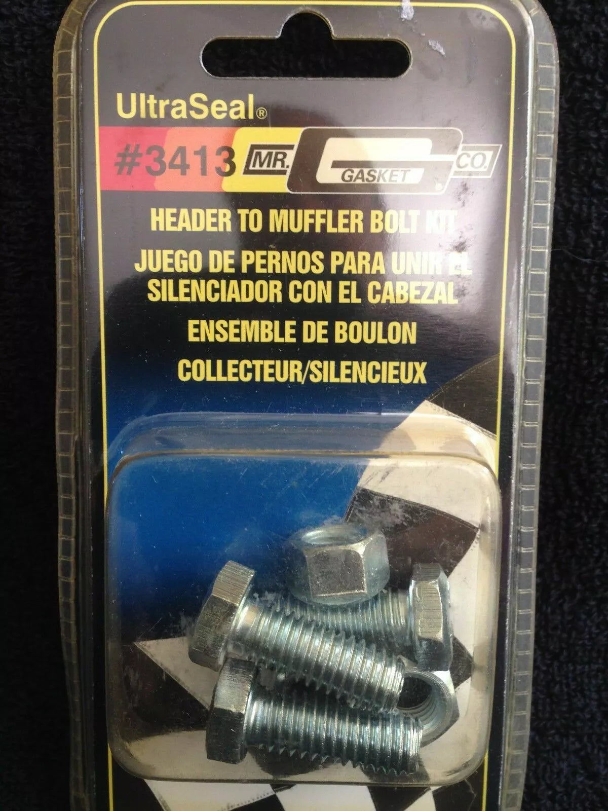 Mr Gasket 3413 Header to muffler bolt kit